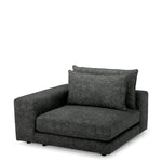 Narożnik S lewy sofy modułowej Lounge Club, Velora Charcoal