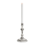 Świecznik Delavigne, wykończenie antique silver
