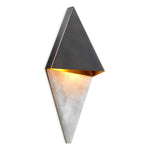 Lampa ścienna Mirabeau, wykończenie bronze highlight, alabaster