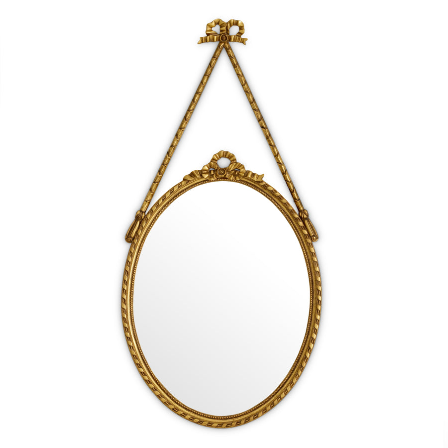 Lustro Pierpont, wykończenie antique gold