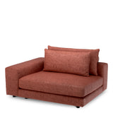 Narożnik L lewy sofy modułowej Lounge Club, Montier Burnt Orange