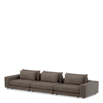 Narożnik L lewy sofy modułowej Lounge Club, Montier Dark Grey