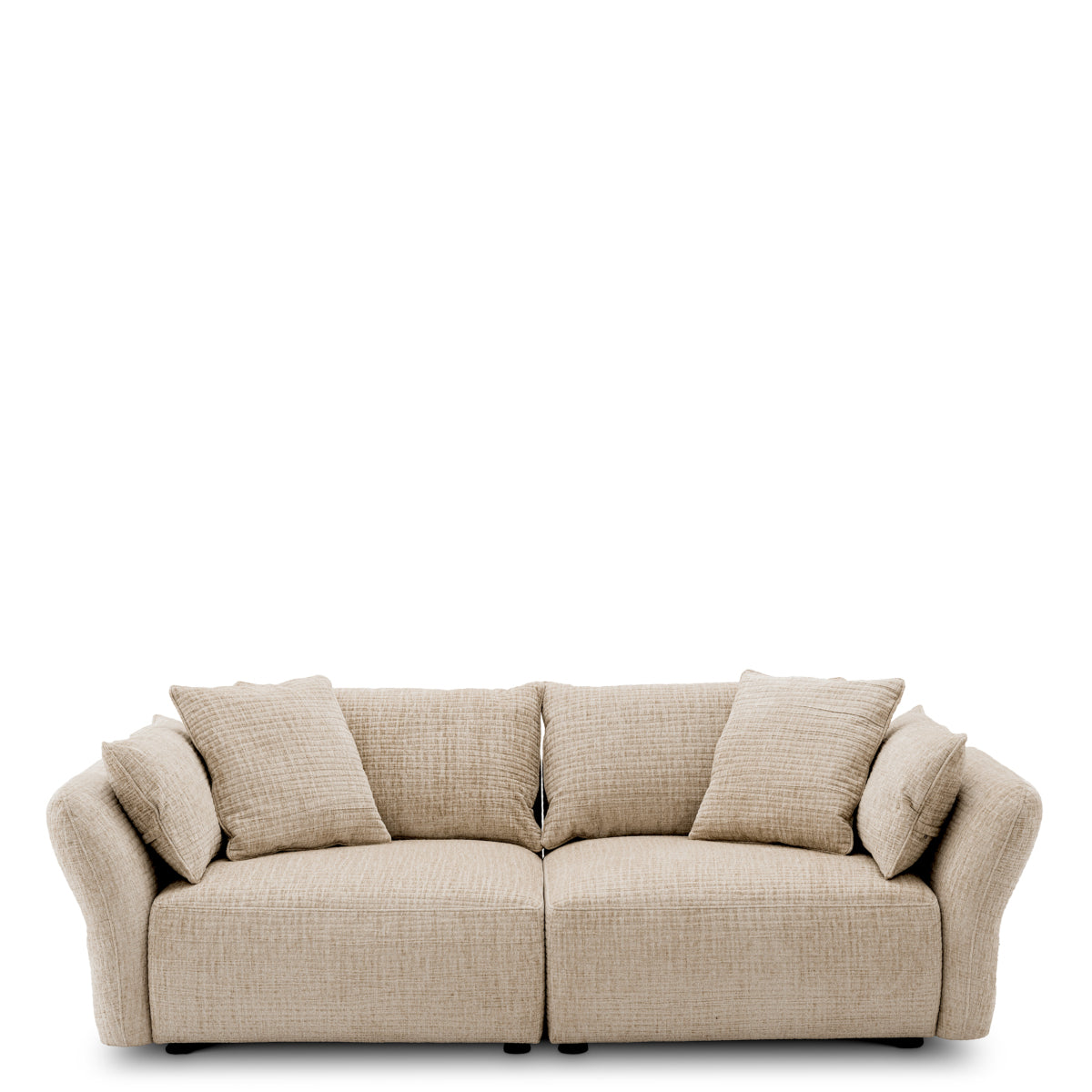 Sofa Zevron, tkanina Alvyn kremowa