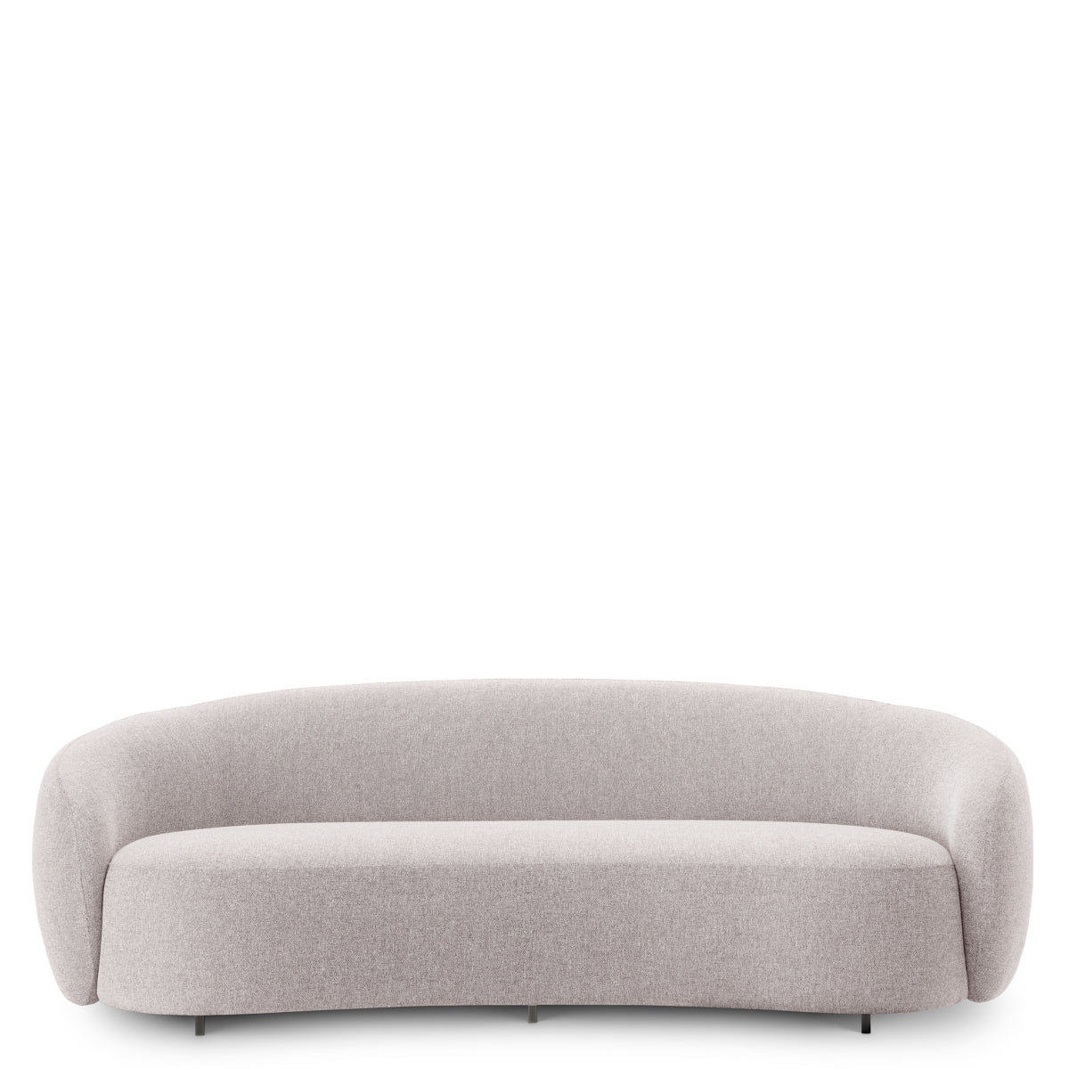 Sofa ogrodowa Amore, tkanina Mauritius, jasnoszara