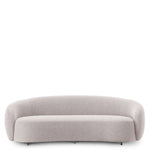 Sofa ogrodowa Amore, tkanina Mauritius, jasnoszara