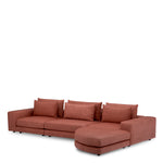 Narożnik S prawy sofy modułowej Lounge Club, Montier Burnt Orange