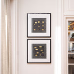 Grafika Black Squares by Michael Willett, zestaw 2 szt.