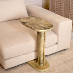 Stolik boczny Manuel | High Gloss Light