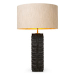 Lampa stołowa Cong dark grey marble incl shade