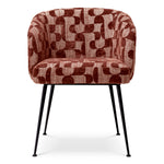 Krzesło do jadalni Aiden carmin burgundy