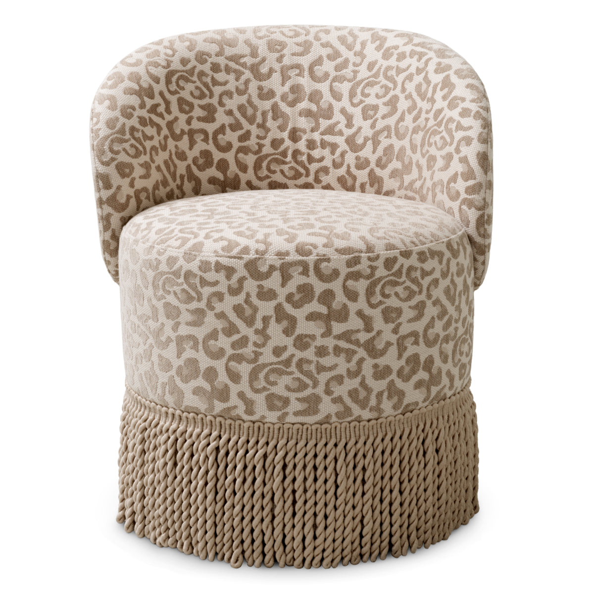 Krzesło do jadalni Greer, harley leopard beige