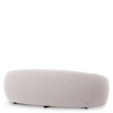 Sofa ogrodowa Amore, tkanina Mauritius, jasnoszara