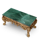 Stolik kawowy Matthias, wykończenie antique gold