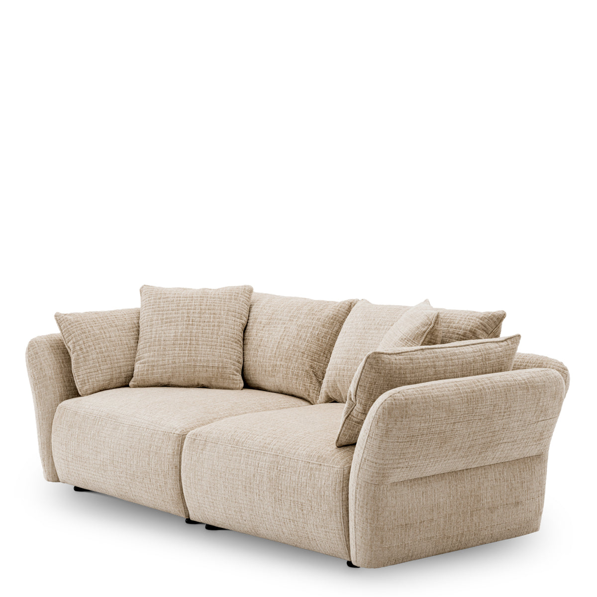 Sofa Zevron, tkanina Alvyn kremowa