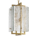 Lampa wisząca Solara, wykończenie mosiądz vintage