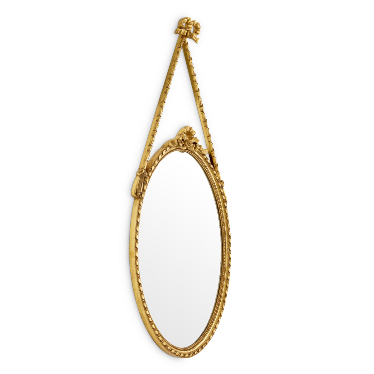 Lustro Pierpont, wykończenie antique gold