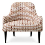 Fotel Colette, ariane beige orange