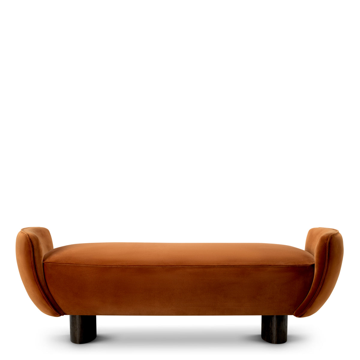 Ławka Stirling, sonoma burnt orange velvet
