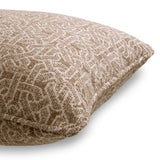 Poduszka Frieze L jacquard beige