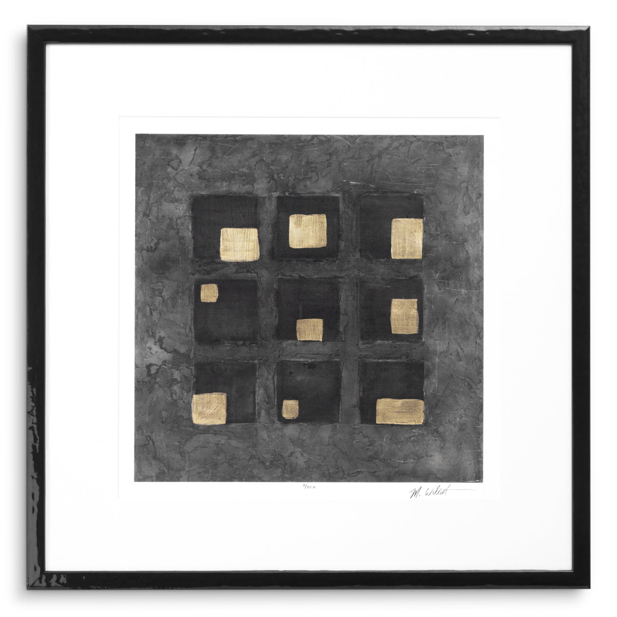 Grafika Black Squares by Michael Willett, zestaw 2 szt.