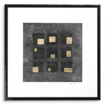 Grafika Black Squares by Michael Willett, zestaw 2 szt.