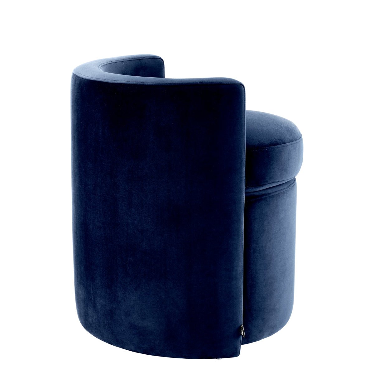 Stołek Arcadia, tkanina Savona, granatowy (midnight blue)
