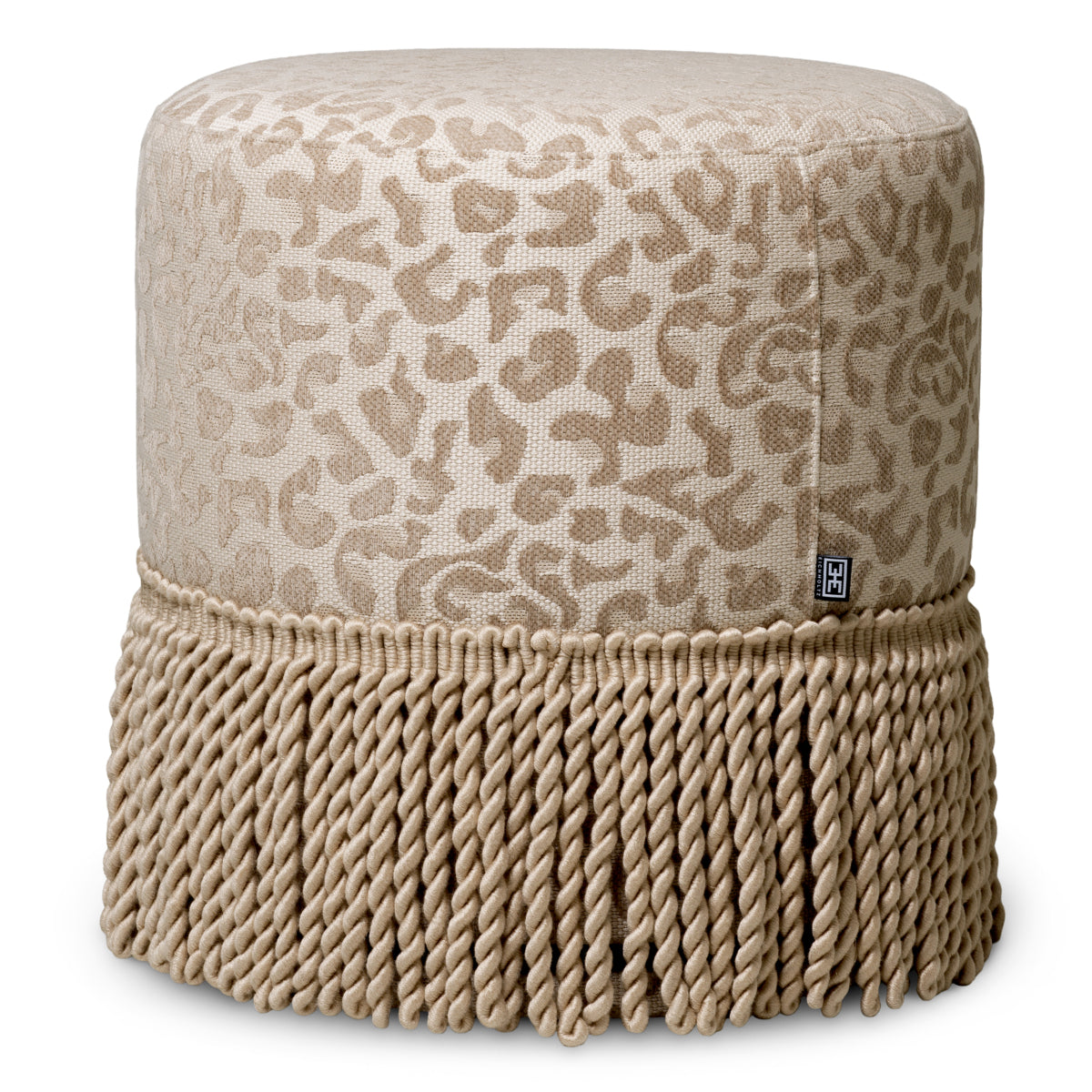 Stołek do jadalni Greer, harley leopard beige