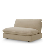Sofa modułowa Cresson, tkanina Daley, piaskowa – element środkowy