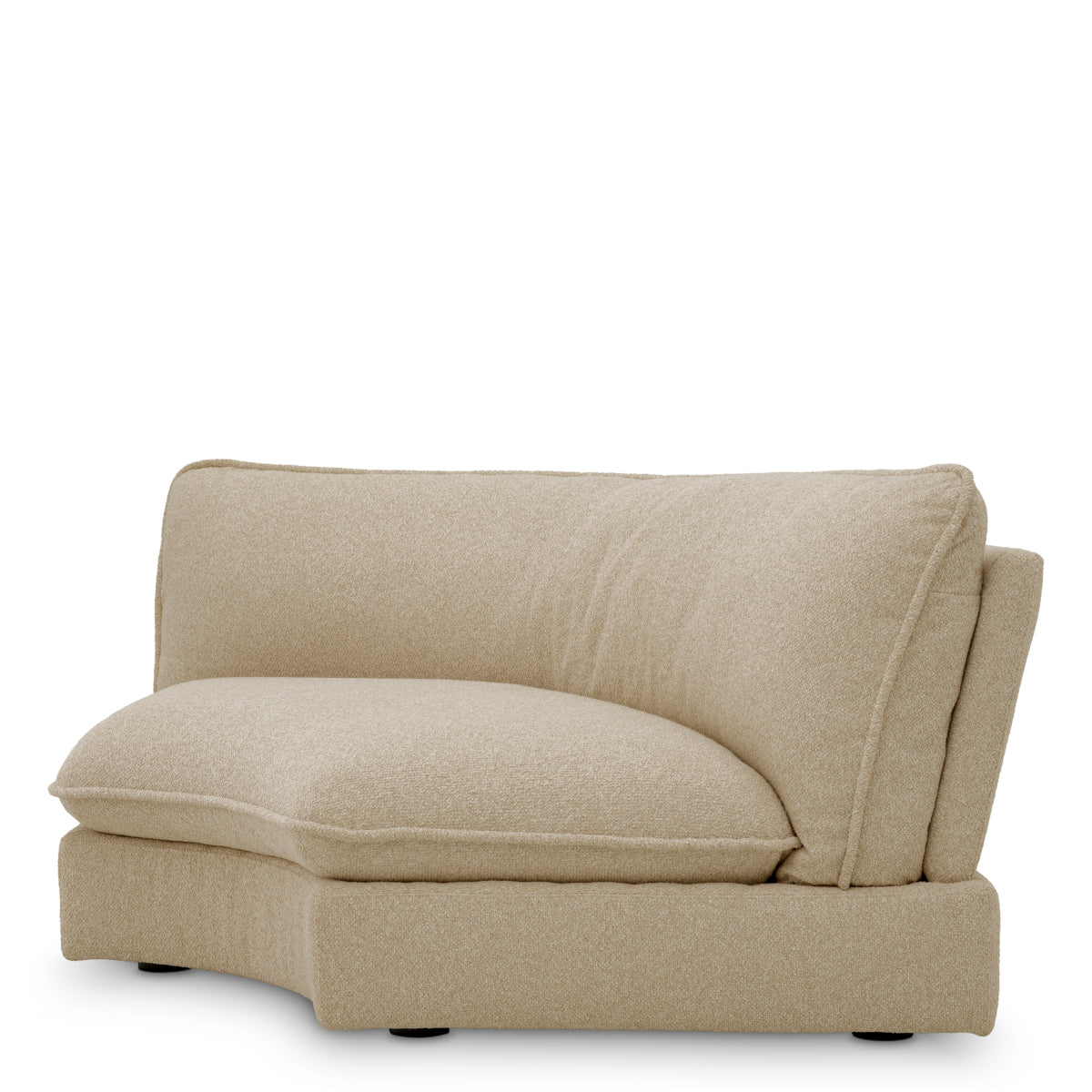 Sofa modułowa Cresson, tkanina Daley, piaskowa – narożnik wewnętrzny