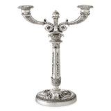 Świecznik Whitney, wykończenie antique silver