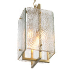 Lampa wisząca Solara, wykończenie mosiądz vintage