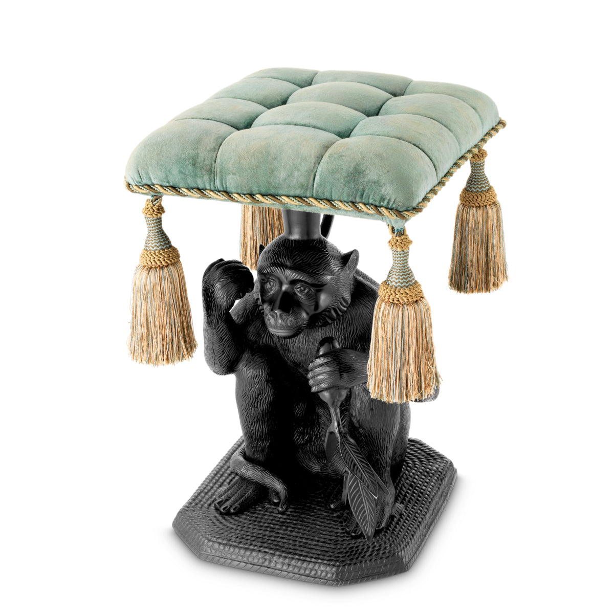 Stołek Monkey, czarny
