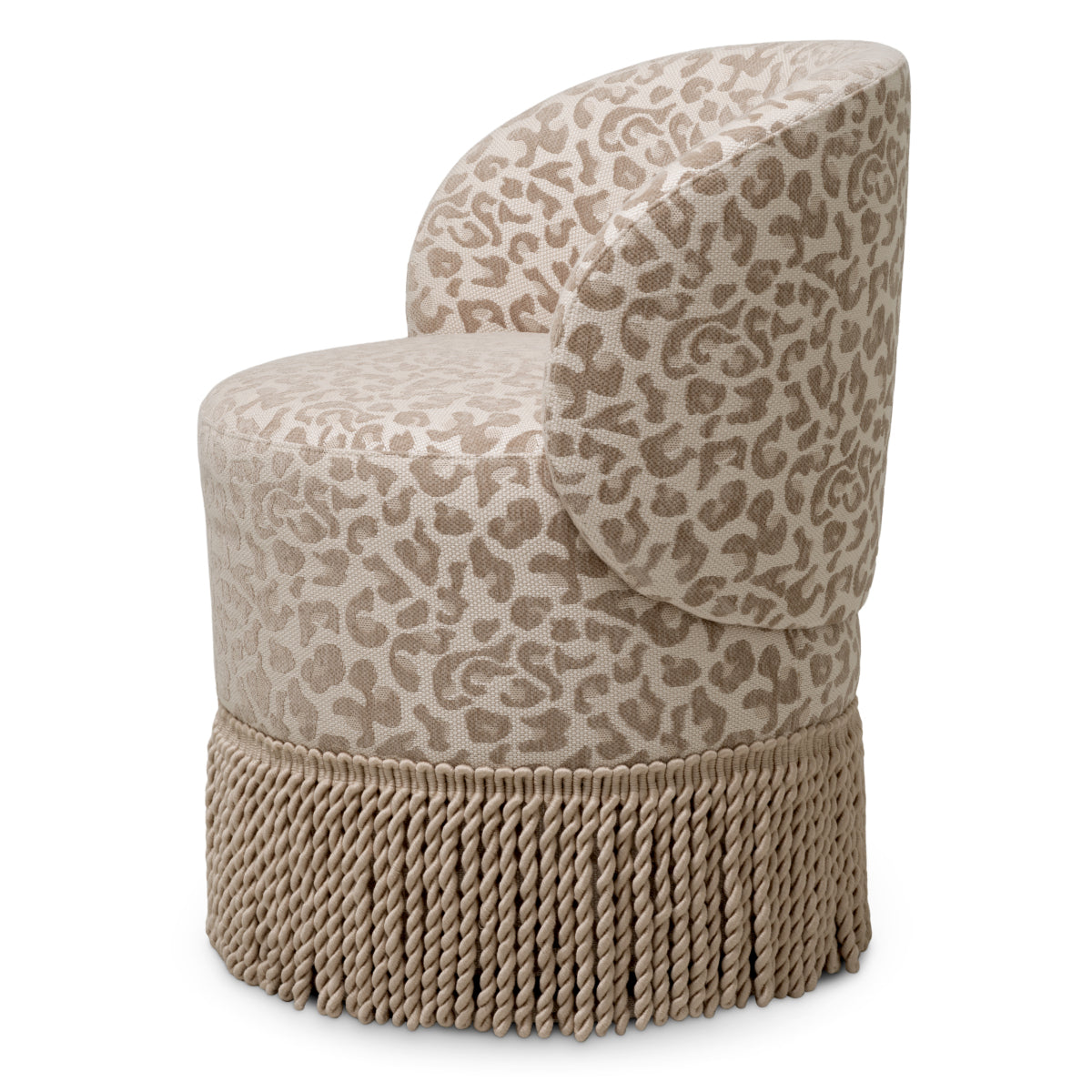 Krzesło do jadalni Greer, harley leopard beige
