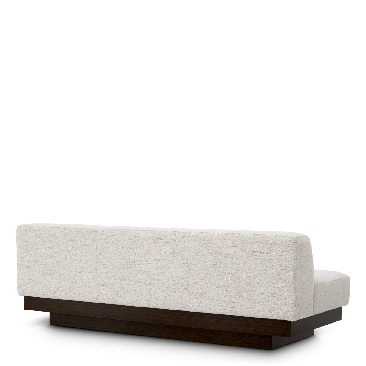Sofa Bastion, tkanina Seashell złamana biel, okleina w kolorze węglowej szarości