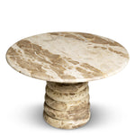 Stolik kawowy Lerici, chocolate marble