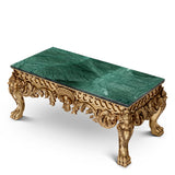 Stolik kawowy Matthias, wykończenie antique gold