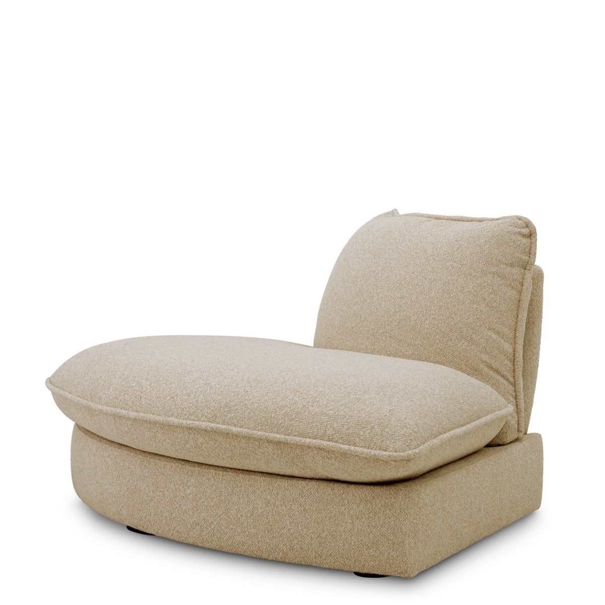 Sofa modułowa Cresson, tkanina Daley, piaskowa – narożnik zewnętrzny