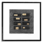 Grafika Black Squares by Michael Willett, zestaw 2 szt.