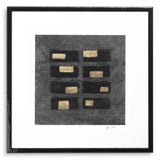 Grafika Black Squares by Michael Willett, zestaw 2 szt.