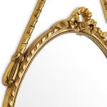 Lustro Pierpont, wykończenie antique gold