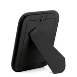 Ramki na zdjęcia Elvane, black leather, komplet 2 szt.