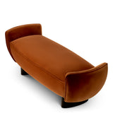 Ławka Stirling, sonoma burnt orange velvet