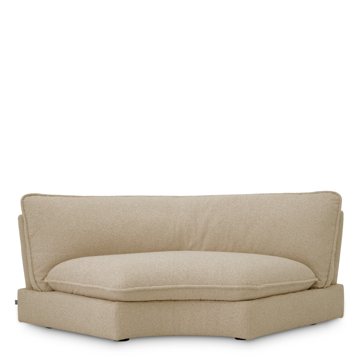 Sofa modułowa Cresson, tkanina Daley, piaskowa – narożnik wewnętrzny