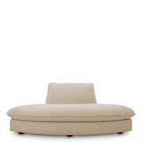 Sofa modułowa Cresson, tkanina Daley, piaskowa – narożnik zewnętrzny