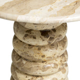 Stolik boczny Lerici, chocolate marble