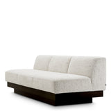Sofa Bastion, tkanina Seashell złamana biel, okleina w kolorze węglowej szarości