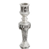 Świecznik Delavigne, wykończenie antique silver