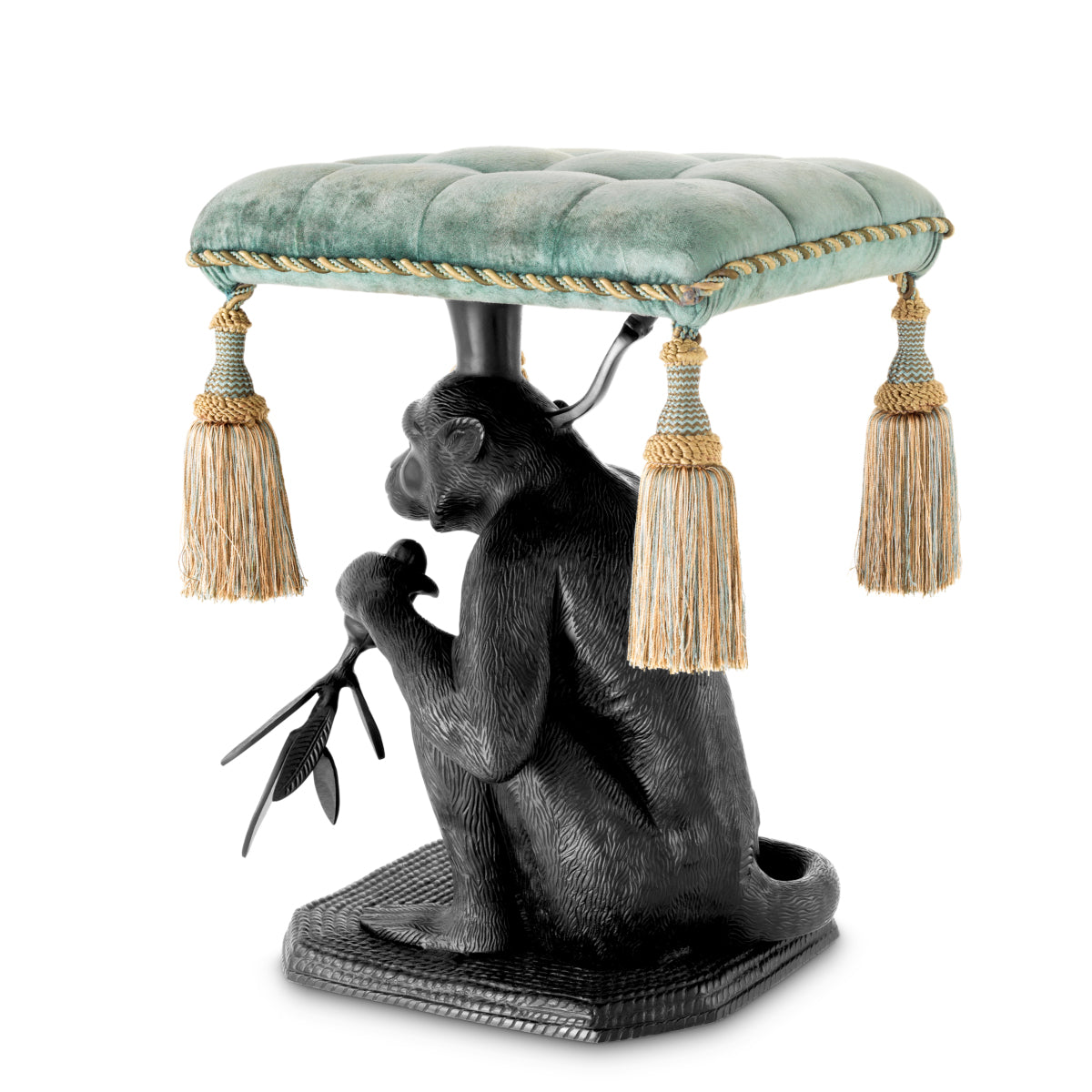 Stołek Monkey, czarny