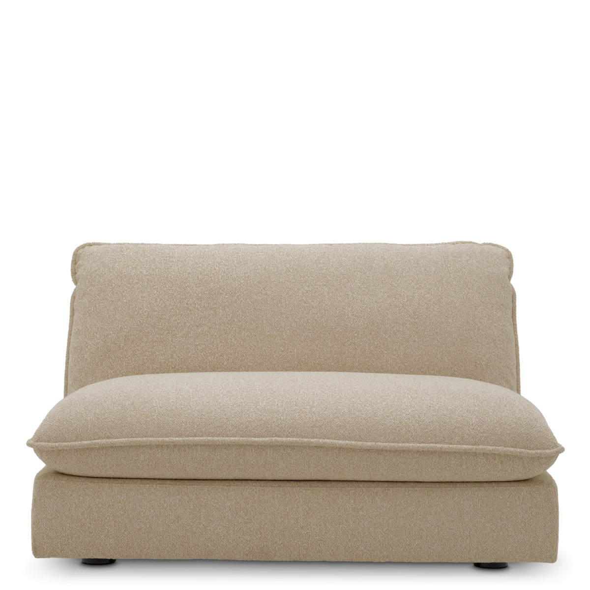 Sofa modułowa Cresson, tkanina Daley, piaskowa – element środkowy