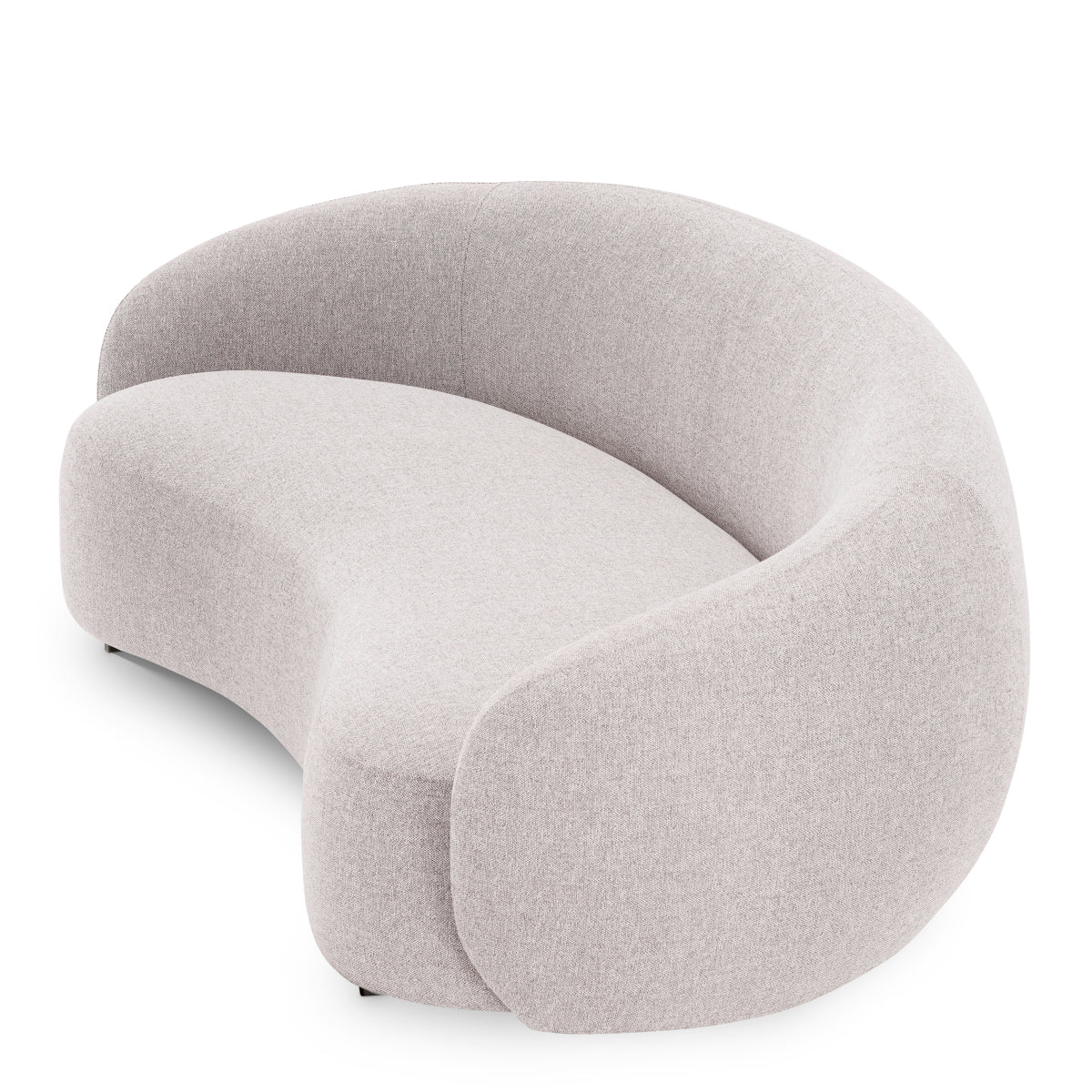 Sofa ogrodowa Amore, tkanina Mauritius, jasnoszara